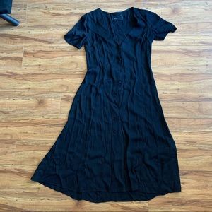 Reformation Locklin Button Down Maxi Dress